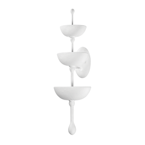 Aura Wall Sconce — a Corbett wall sconce for bathrooms, hallways, and living rooms at Laurie Yapp Home.