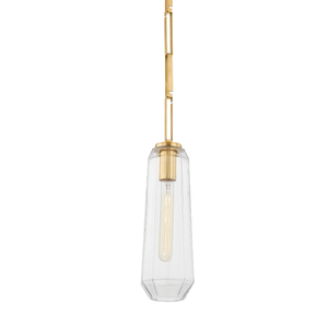Copenhagen Pendant shown from a second angle to highlight the shade shape and metal detail.