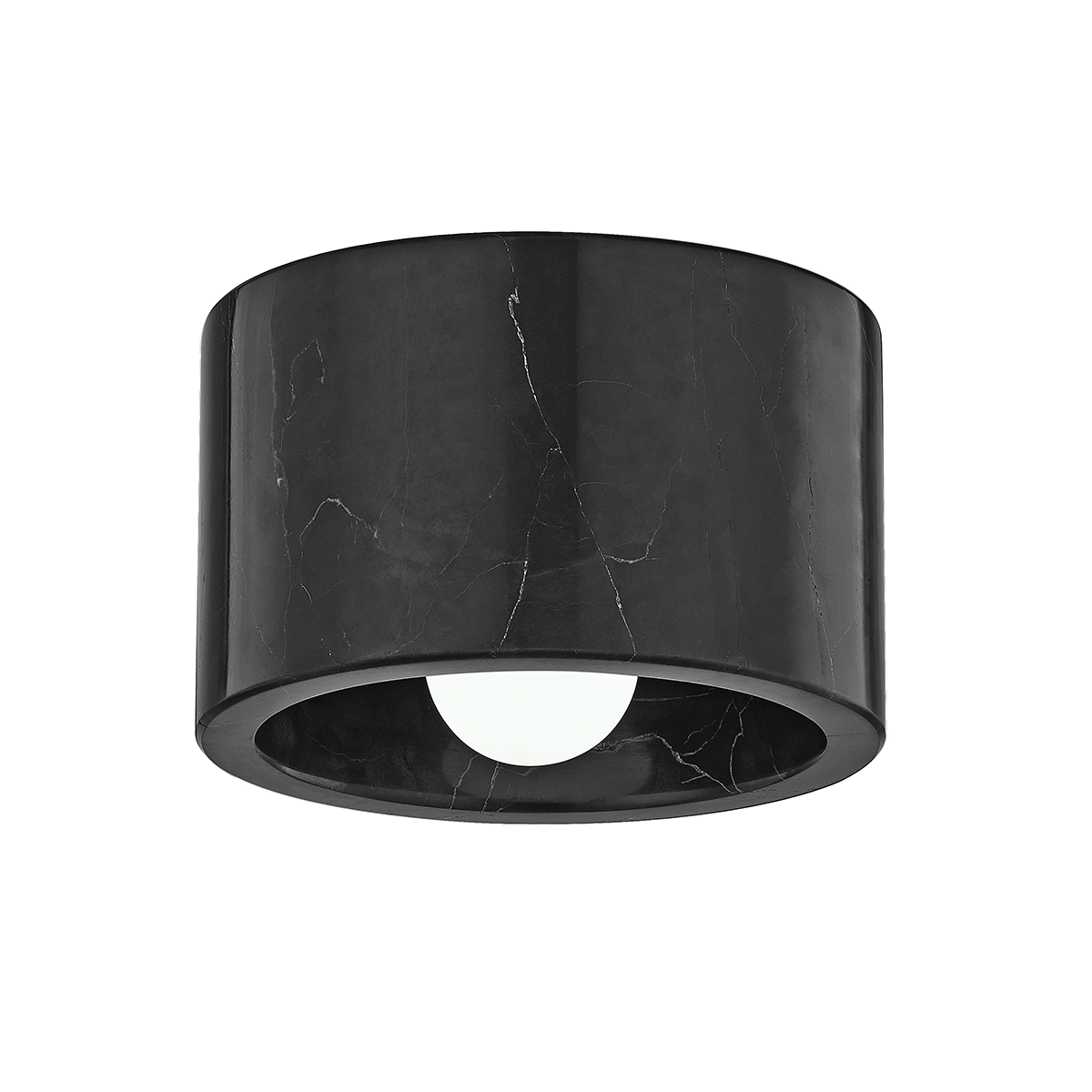 Loris Flush Mount in polished nickel — a Hudson Valley flush mount for hallways, bedrooms, and entryways at Laurie Yapp Home.