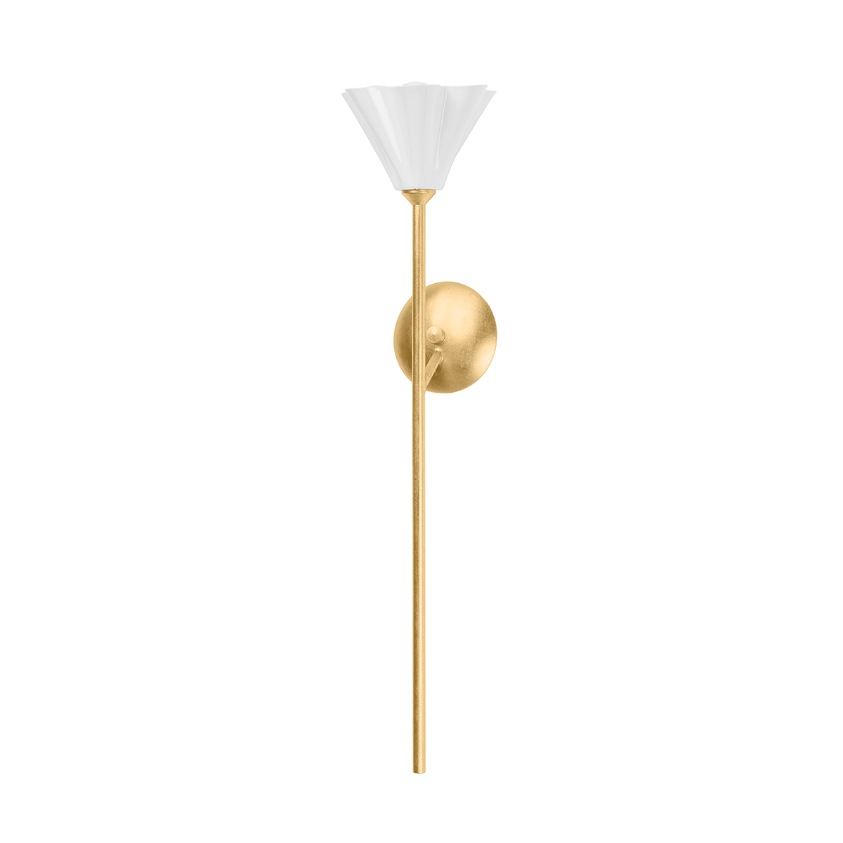 Julieta Wall Sconce — a Corbett wall sconce for bathrooms, hallways, and living rooms at Laurie Yapp Home.