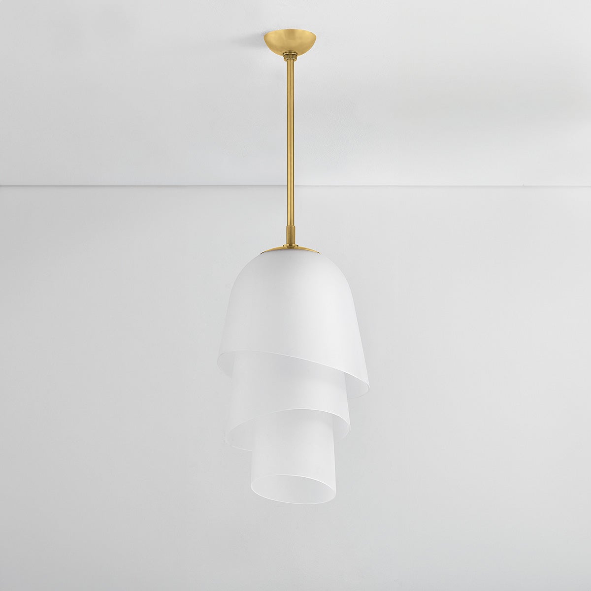 Hela Pendant 13.75" — a Corbett pendant for kitchens, entries, and dining rooms at Laurie Yapp Home.