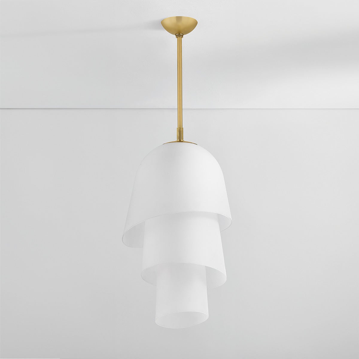 Hela Pendant 18" — a Corbett pendant for kitchens, entries, and dining rooms at Laurie Yapp Home.