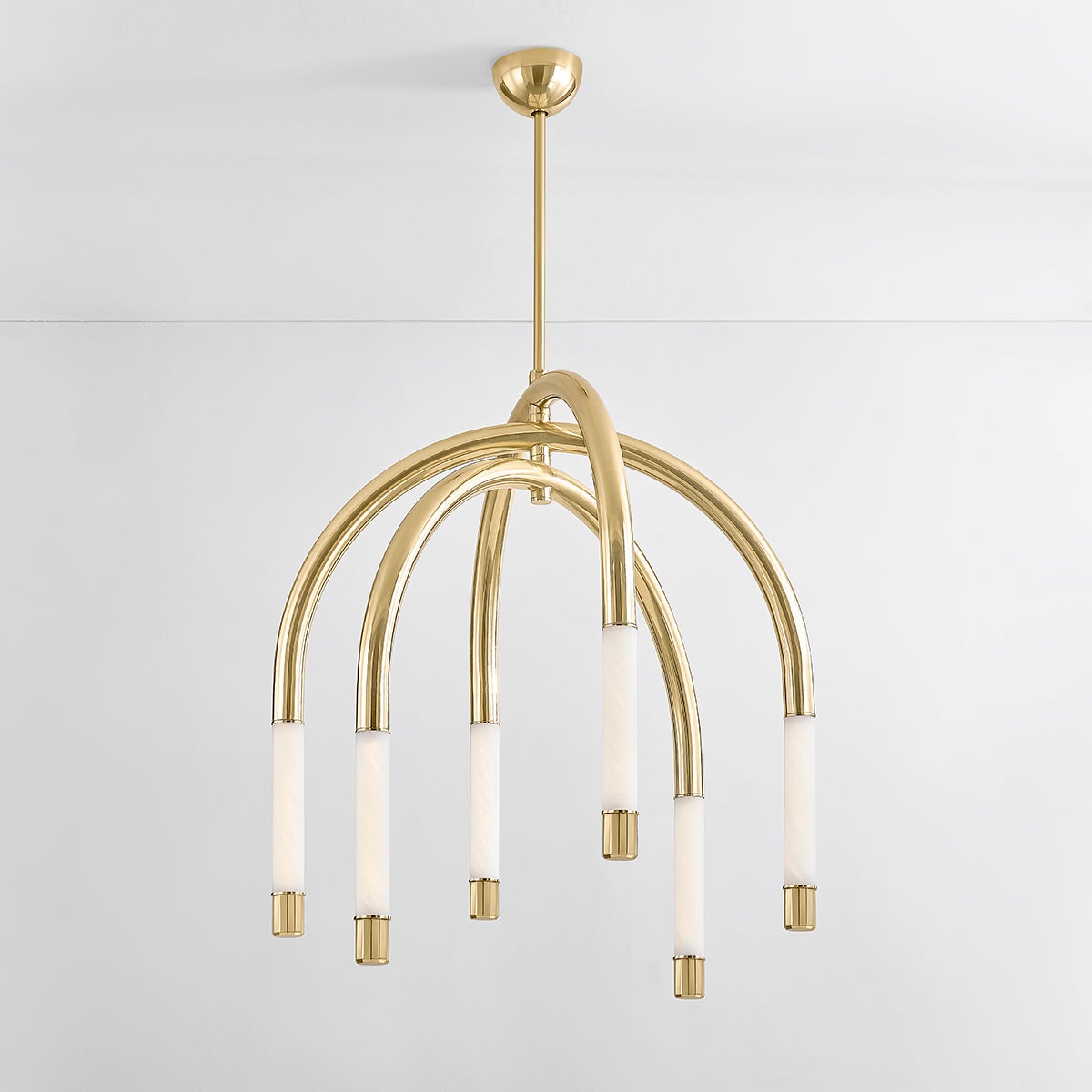 Zeme Chandelier 33.75" — a Corbett chandelier for dining rooms, entries, and living rooms at Laurie Yapp Home.