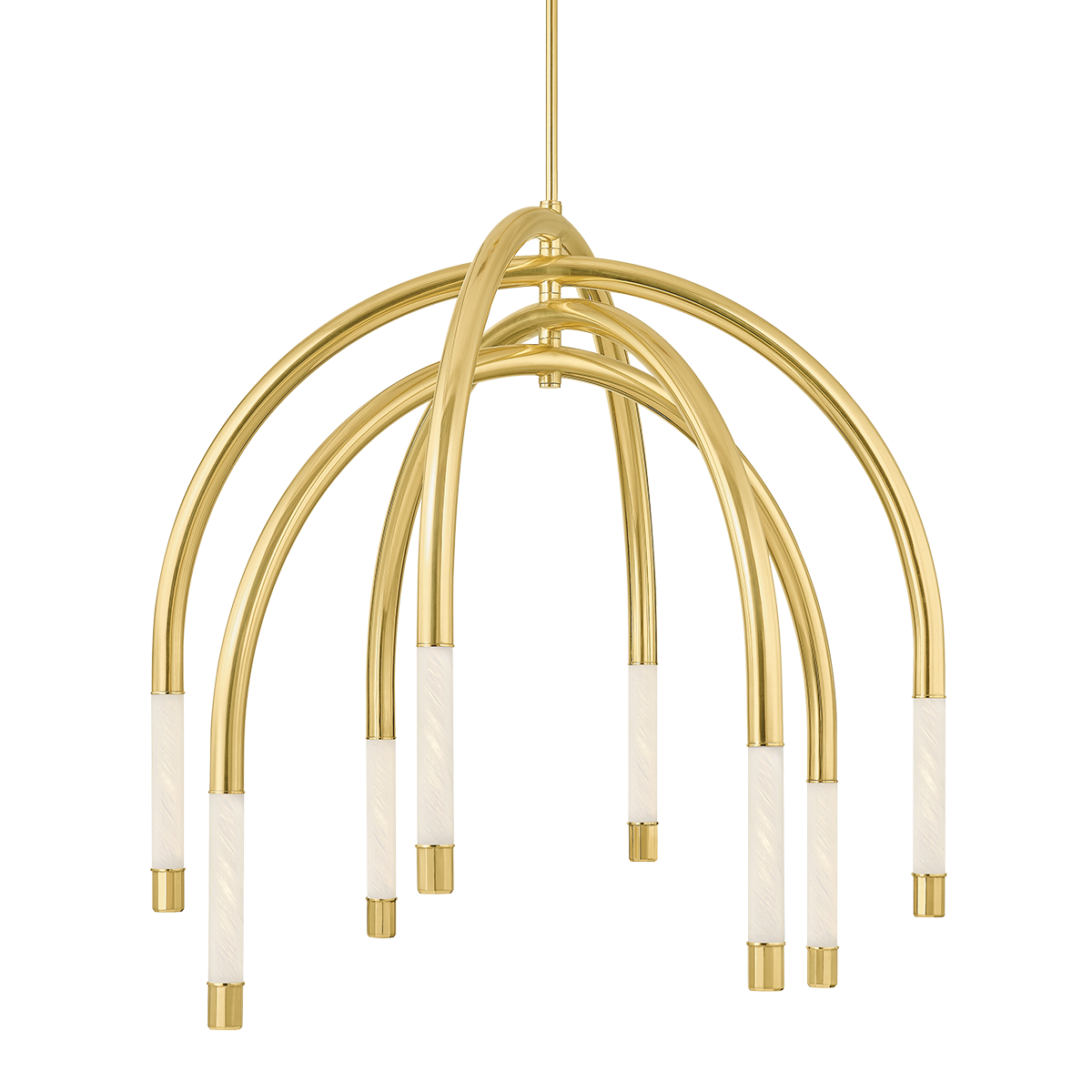 Zeme Chandelier 47.75" — a Corbett chandelier for dining rooms, entries, and living rooms at Laurie Yapp Home.