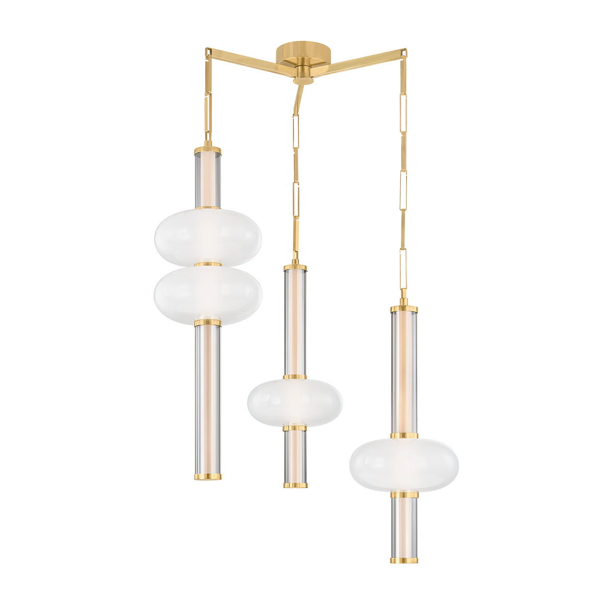 Corbin Chandelier — a Corbett chandelier for dining rooms, entries, and living rooms at Laurie Yapp Home.