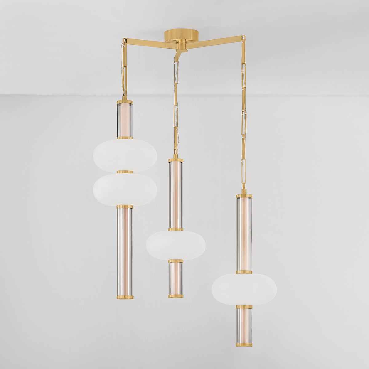 Corbin Chandelier — a Corbett chandelier for dining rooms, entries, and living rooms at Laurie Yapp Home.