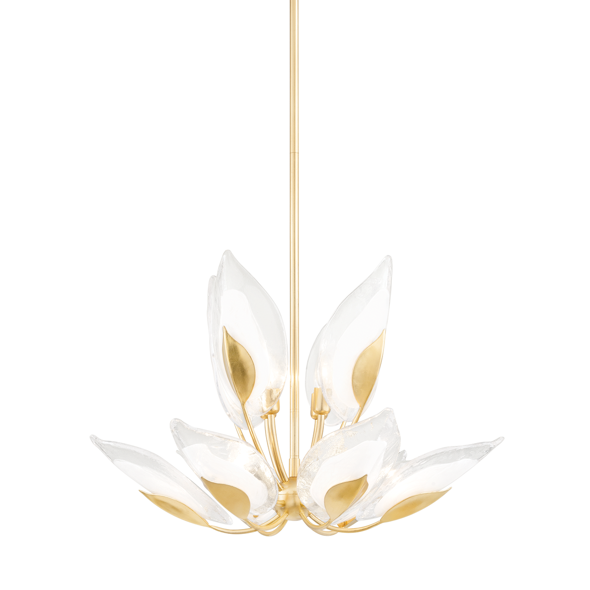 Blossom Chandelier 29" — a Hudson Valley chandelier for dining rooms, entries, and living rooms at Laurie Yapp Home.