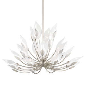 Blossom Chandelier 55" shown from a second angle to highlight the frame, arms, and shade detail.