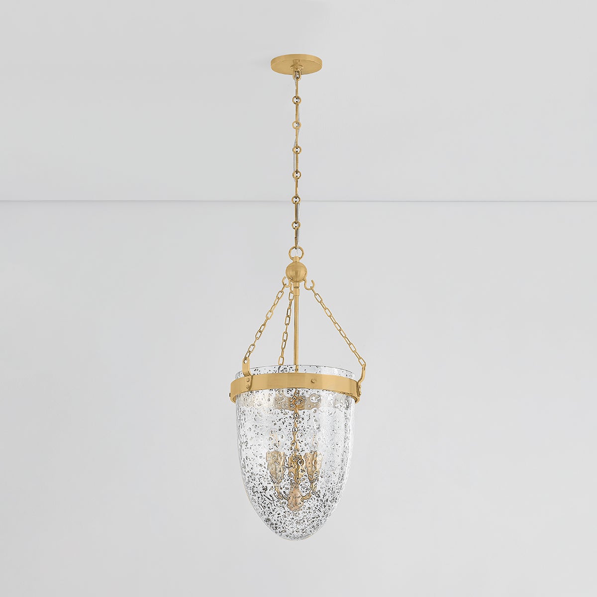 Angus Lantern 12.5" shown from a second angle to highlight the frame and glass panel detail.