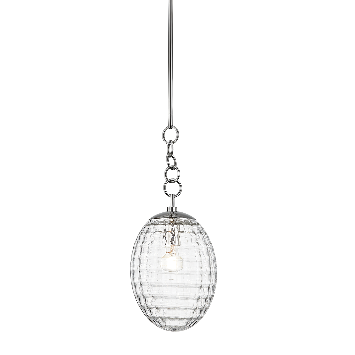 Venice Pendant 8.5" in aged brass — a Hudson Valley pendant for kitchens, entries, and dining rooms at Laurie Yapp Home.