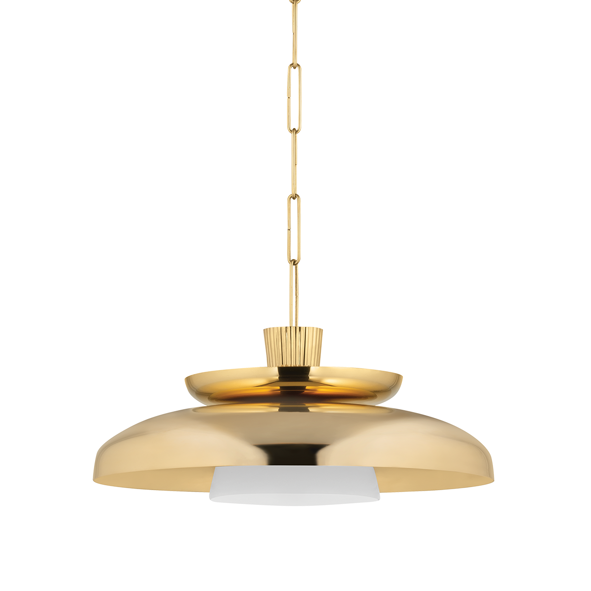 Ravenna Pendant 22" — a Corbett pendant for kitchens, entries, and dining rooms at Laurie Yapp Home.
