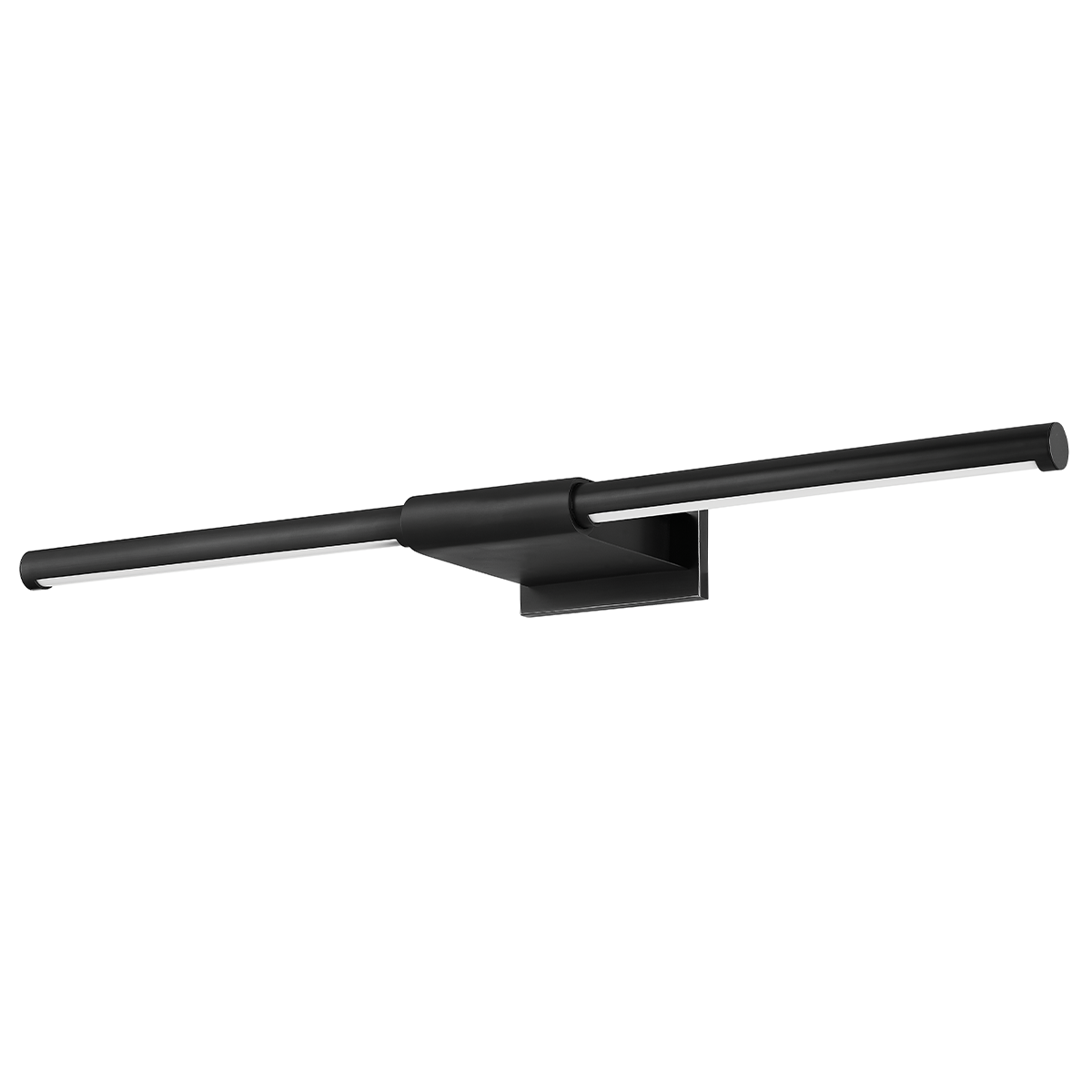 Jerome Picture Light 30" in bronze shown from a second angle to highlight the arm curve and shade proportion.