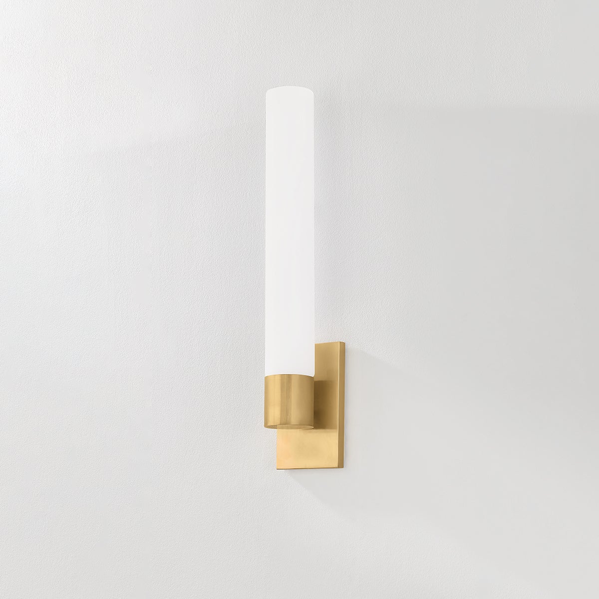 Balerma Wall Sconce 4.75" shown from a second angle to highlight the arm curve and shade silhouette.
