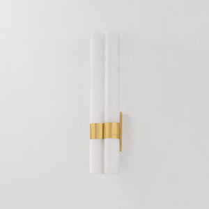 Balerma Wall Sconce 6.25" shown from a second angle to highlight the arm curve and shade silhouette.