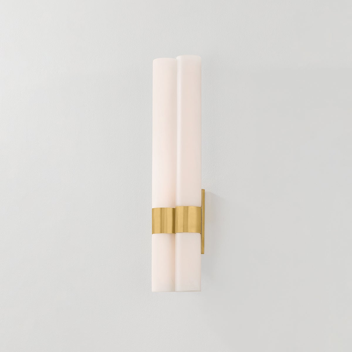 Balerma Wall Sconce 6.25" shown from the front to reveal the arm curve and shade silhouette.