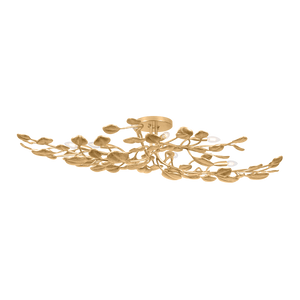 Menorca Semi Flush 30" — a Corbett flush mount for hallways, bedrooms, and entryways at Laurie Yapp Home.