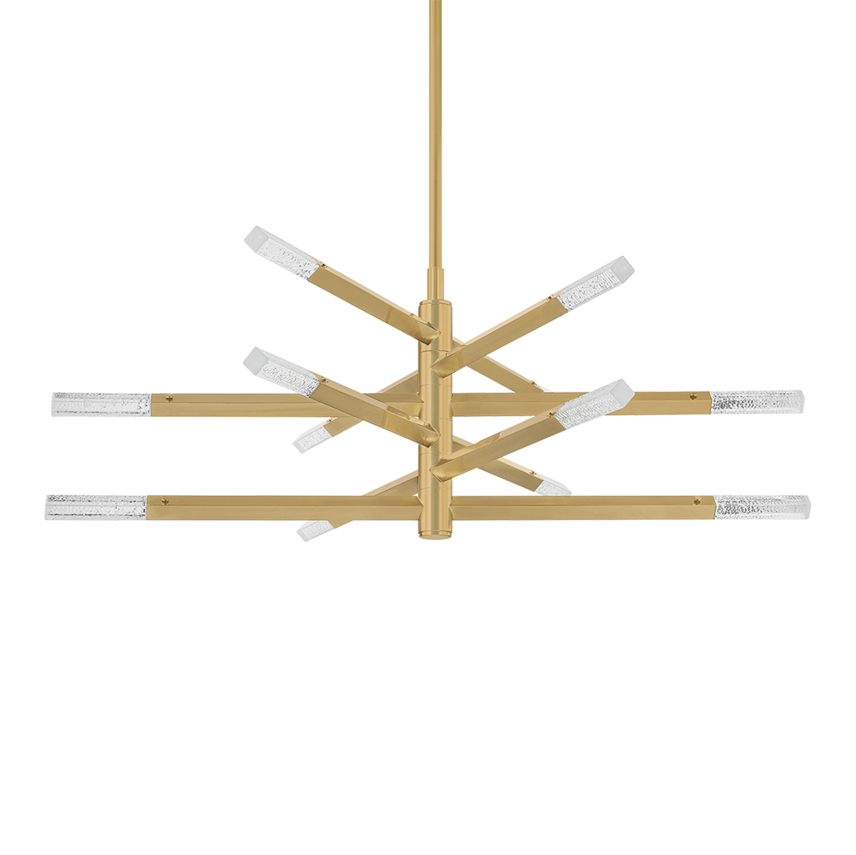 Strasbourg Chandelier 42" — a Corbett chandelier for dining rooms, entries, and living rooms at Laurie Yapp Home.
