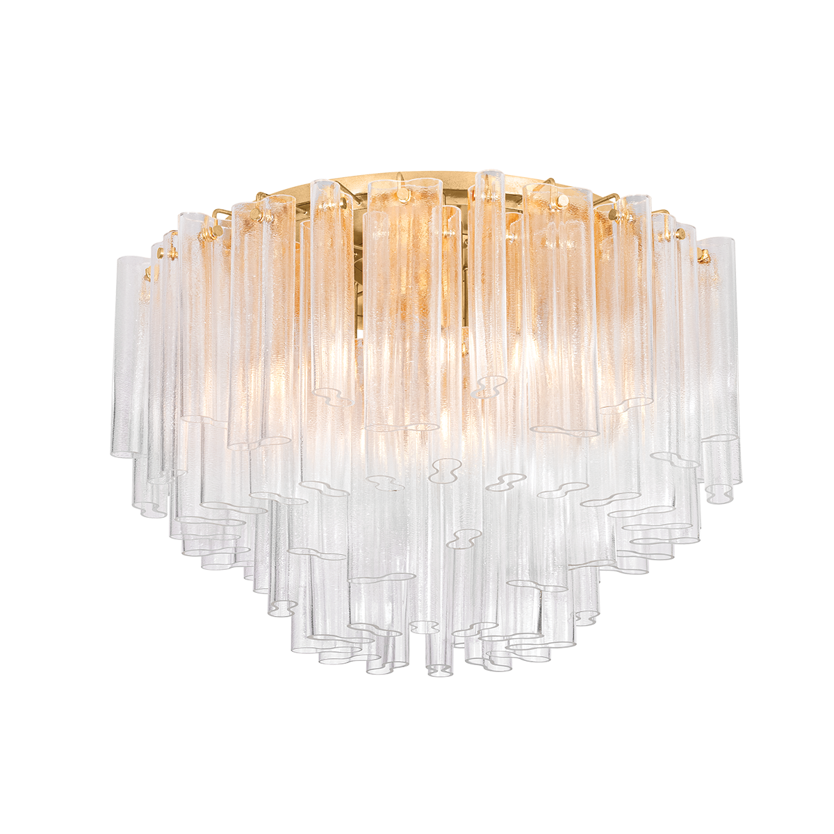 Varenna Semi Flush 34" — a Corbett flush mount for hallways, bedrooms, and entryways at Laurie Yapp Home.