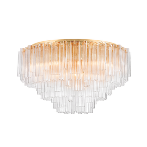 Varenna Semi Flush 48" — a Corbett flush mount for hallways, bedrooms, and entryways at Laurie Yapp Home.