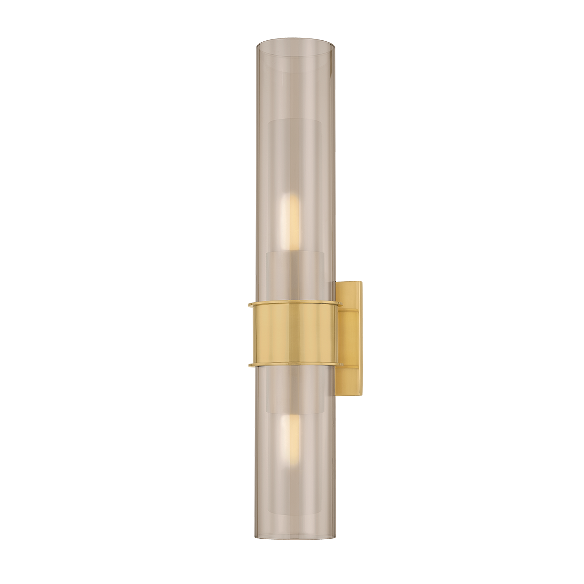 Granada Wall Sconce 4.25" x 21.5" — a Corbett wall sconce for bathrooms, hallways, and living rooms at Laurie Yapp Home.