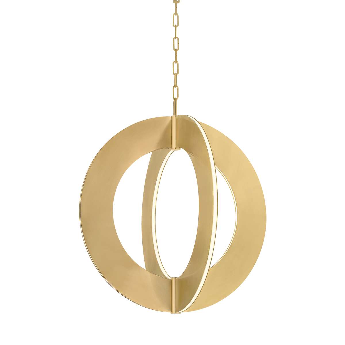 Samos Chandelier — a Corbett pendant for kitchens, entries, and dining rooms at Laurie Yapp Home.