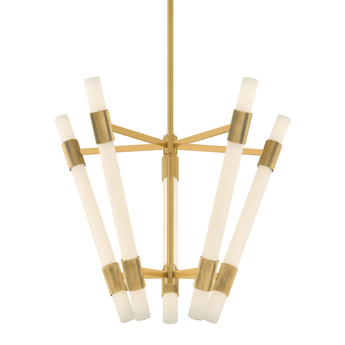 Krakow Chandelier — a Corbett lantern for entries, foyers, and covered porches at Laurie Yapp Home.