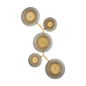 Birmingham Wall Sconce — a Corbett wall sconce for bathrooms, hallways, and living rooms at Laurie Yapp Home.