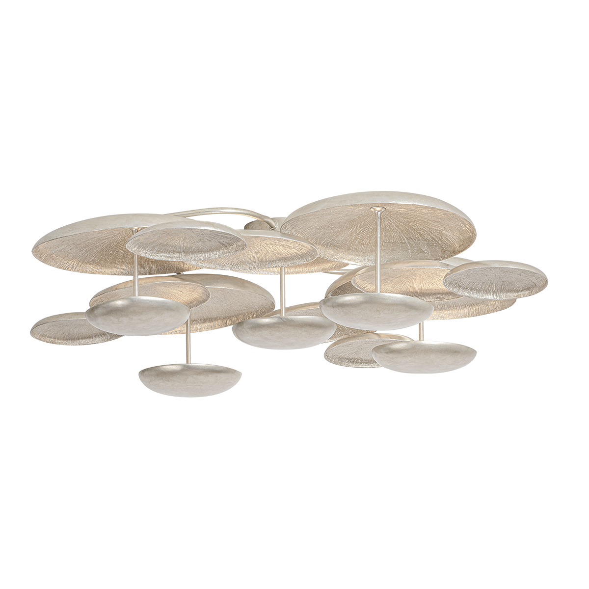 Fistral Semi Flush 42.75" — a Corbett flush mount for hallways, bedrooms, and entryways at Laurie Yapp Home.