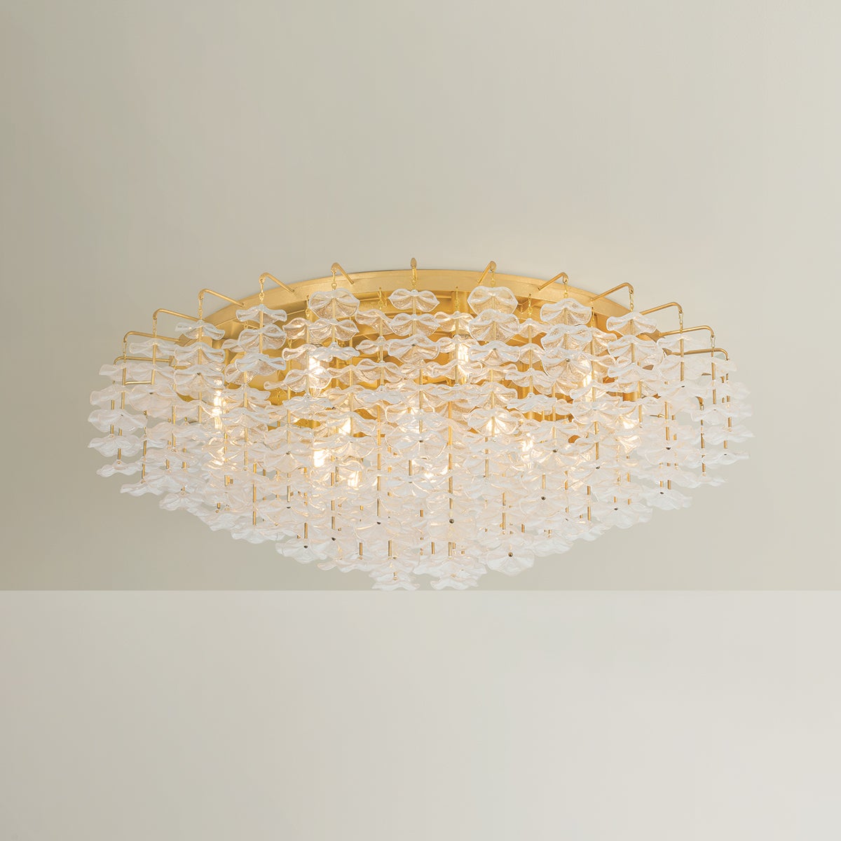 Alsace Semi Flush 36" — a Corbett flush mount for hallways, bedrooms, and entryways at Laurie Yapp Home.