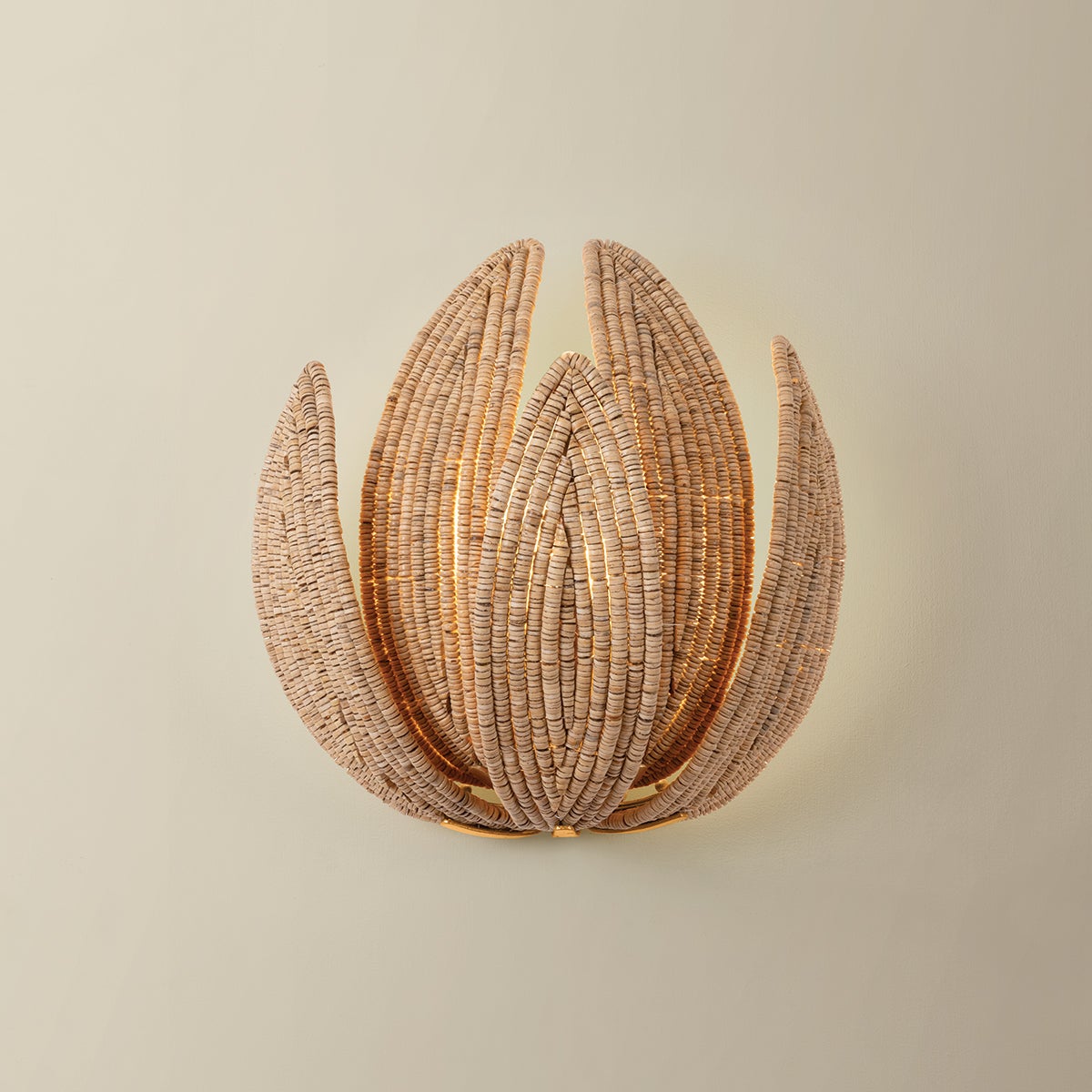Varanasi Wall Sconce — a Corbett wall sconce for bathrooms, hallways, and living rooms at Laurie Yapp Home.