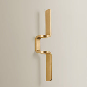 Lazio Wall Sconce shown from a second angle to highlight the arm curve and shade silhouette.