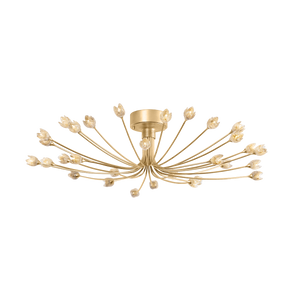 Falkirk Semi Flush 42" — a Hudson Valley close-to-ceiling for hallways, bedrooms, and entryways at Laurie Yapp Home.
