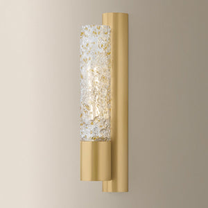 Ivalo Wall Sconce 2.75" x 16.25" shown from a second angle to highlight the arm curve and shade silhouette.