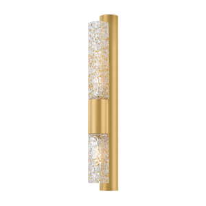 Ivalo Wall Sconce 2.75" x 24" — a Corbett wall sconce for bathrooms, hallways, and living rooms at Laurie Yapp Home.