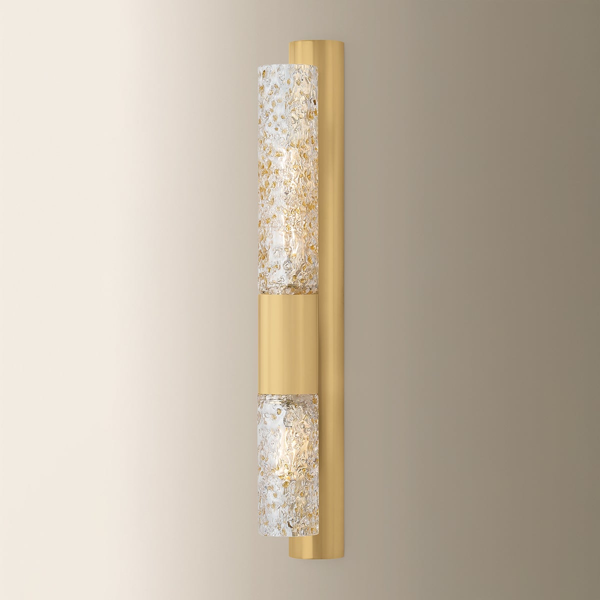 Ivalo Wall Sconce 2.75" x 24" — a Corbett wall sconce for bathrooms, hallways, and living rooms at Laurie Yapp Home.