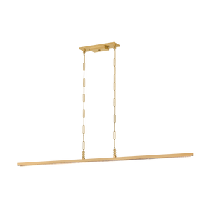 Cortina Linear — a Corbett linear for dining rooms, kitchen islands, and long consoles at Laurie Yapp Home.