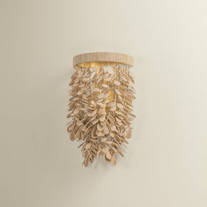 Naxos Wall Sconce shown from a second angle to highlight the arm curve and shade silhouette.