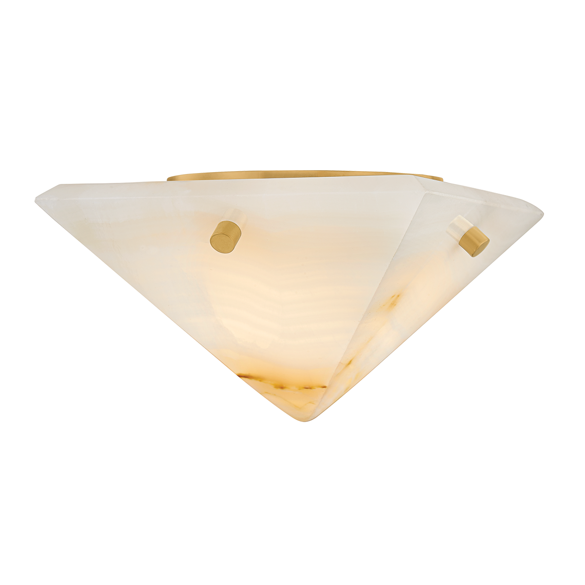 Geo Flush Mount — a Corbett flush mount for hallways, bedrooms, and entryways at Laurie Yapp Home.