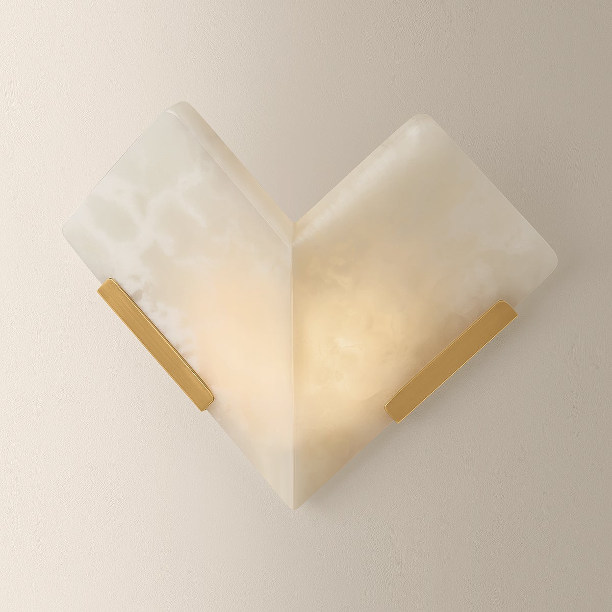 Geo Wall Sconce 13.25" — a Corbett wall sconce for bathrooms, hallways, and living rooms at Laurie Yapp Home.
