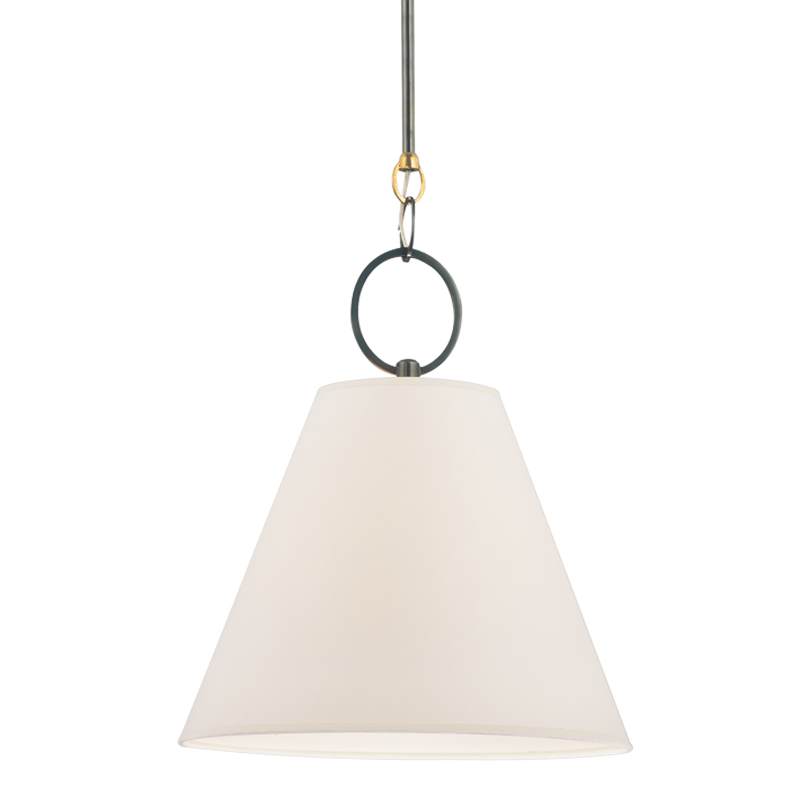 Altamont Pendant 18" in dark bronze — a Hudson Valley pendant for kitchens, entries, and dining rooms at Laurie Yapp Home.