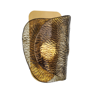 Klara Wall Sconce — a Corbett wall sconce for bathrooms, hallways, and living rooms at Laurie Yapp Home.