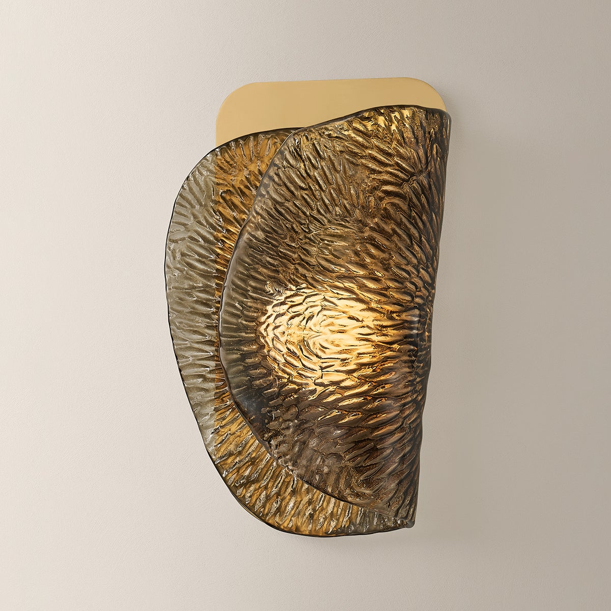 Klara Wall Sconce — a Corbett wall sconce for bathrooms, hallways, and living rooms at Laurie Yapp Home.