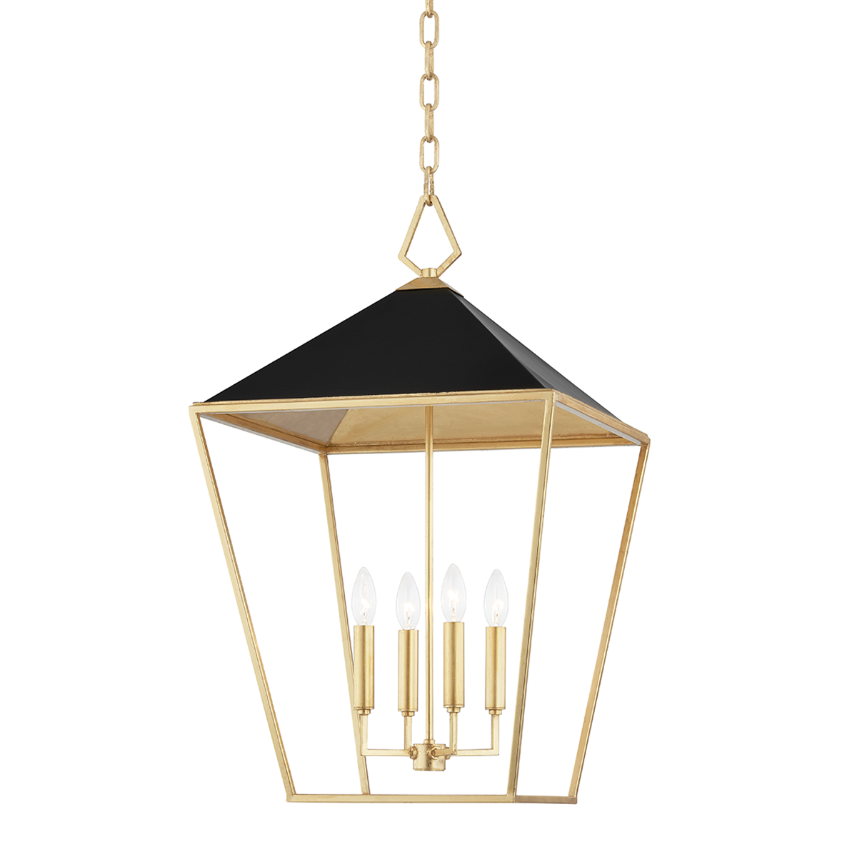 Paxton Pendant 18" in black — a Hudson Valley pendant for kitchens, entries, and dining rooms at Laurie Yapp Home.