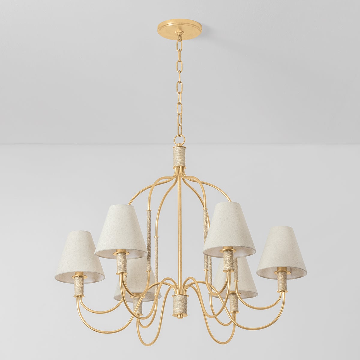 Warrensburg Chandelier 32.25" — a Hudson Valley chandelier for dining rooms, entries, and living rooms at Laurie Yapp Home.