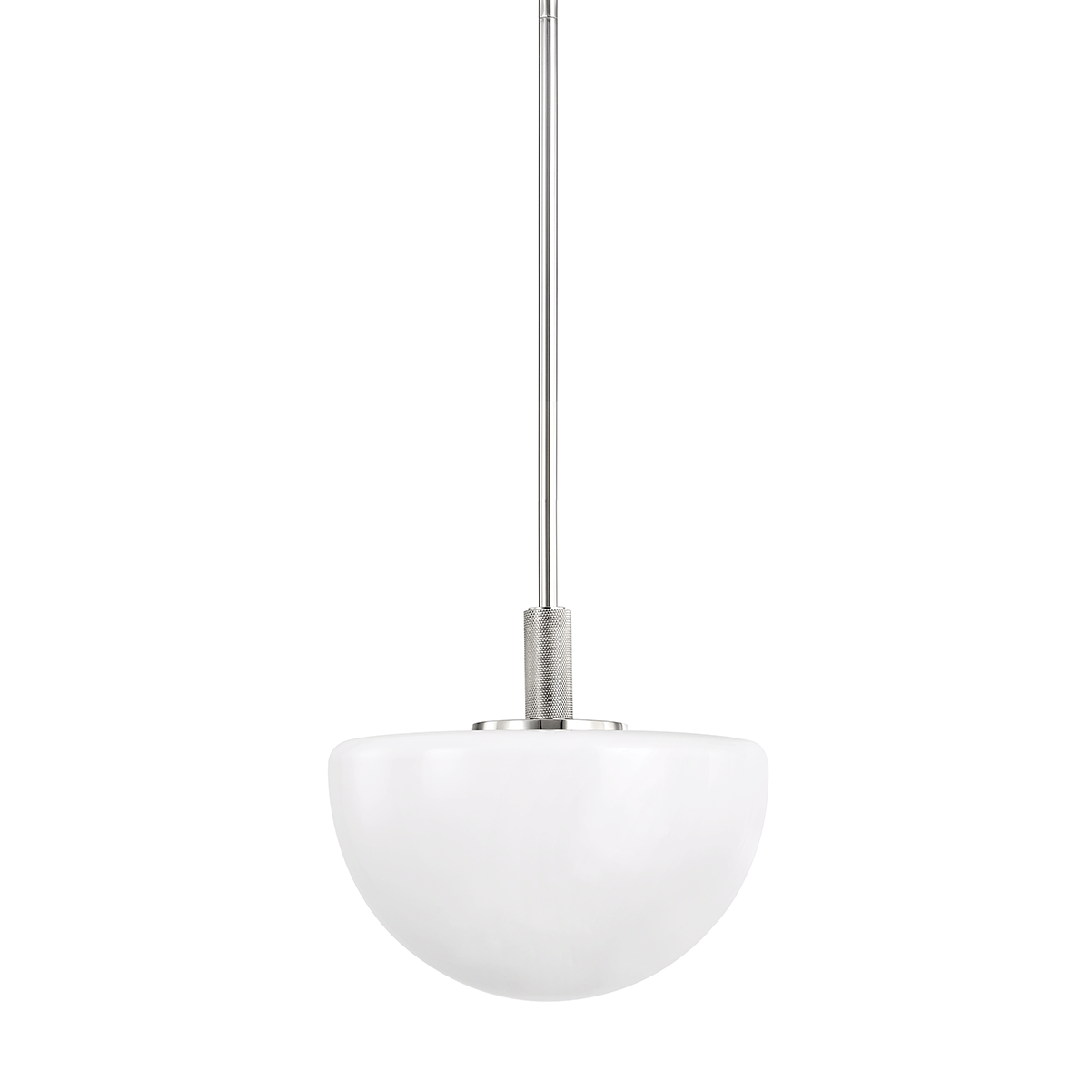 Lethbridge Pendant 11" in aged brass — a Hudson Valley pendant for kitchens, entries, and dining rooms at Laurie Yapp Home.