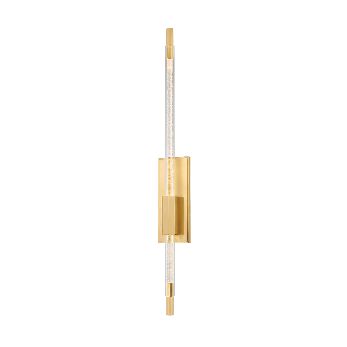 Rosco Wall Sconce in aged brass — a Hudson Valley wall sconce for bathrooms, hallways, and living rooms at Laurie Yapp Home.