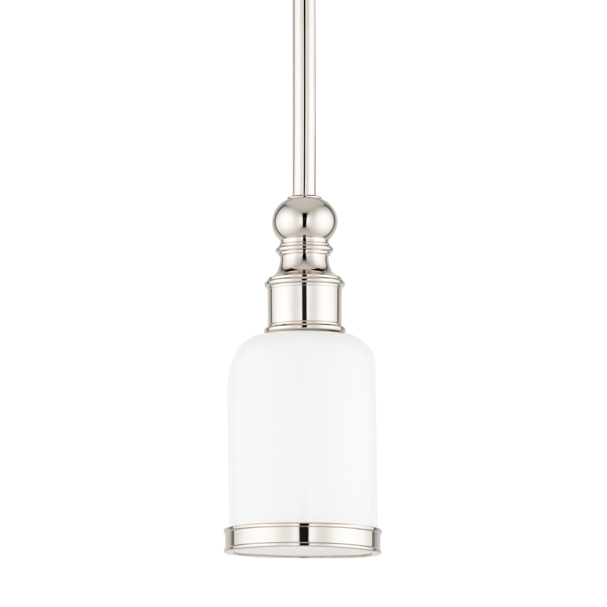 Chatham Pendant in polished nickel — a Hudson Valley pendant for kitchens, entries, and dining rooms at Laurie Yapp Home.