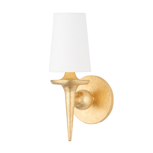 Torch Wall Sconce 6" — a Hudson Valley wall sconce for bathrooms, hallways, and living rooms at Laurie Yapp Home.
