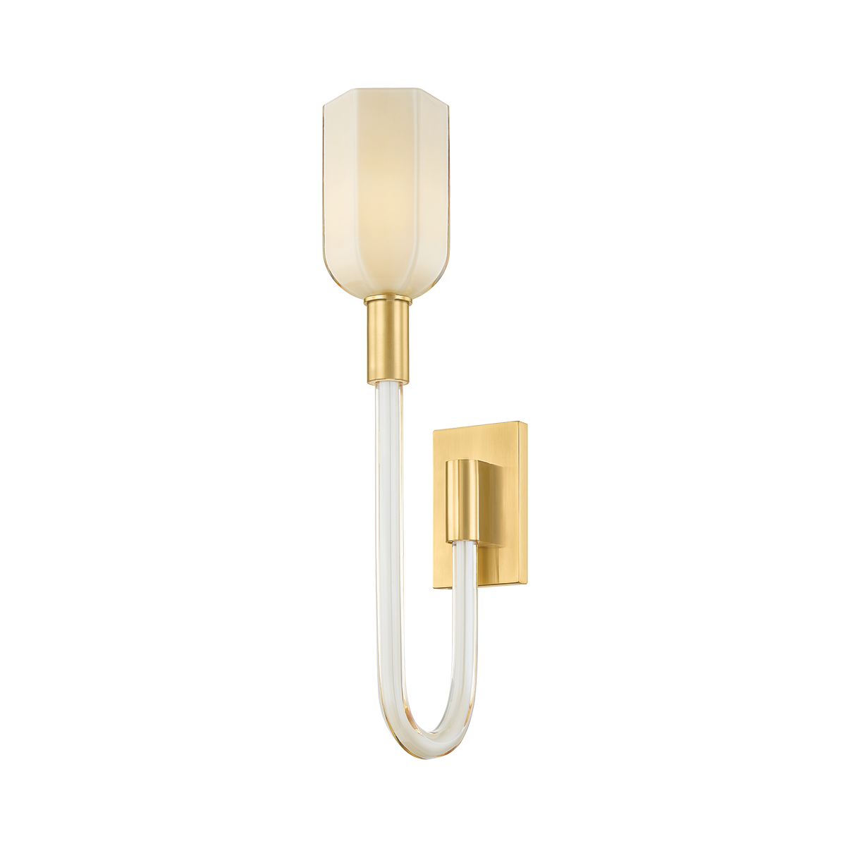 Chester Park Wall Sconce in aged brass — a Hudson Valley wall sconce for bathrooms, hallways, and living rooms at Laurie Yapp Home.
