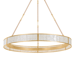 Halcott Chandelier 42" — a Hudson Valley chandelier for dining rooms, entries, and living rooms at Laurie Yapp Home.